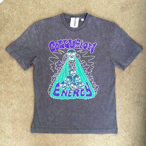 Unisex T-shirt charcoal grey size M